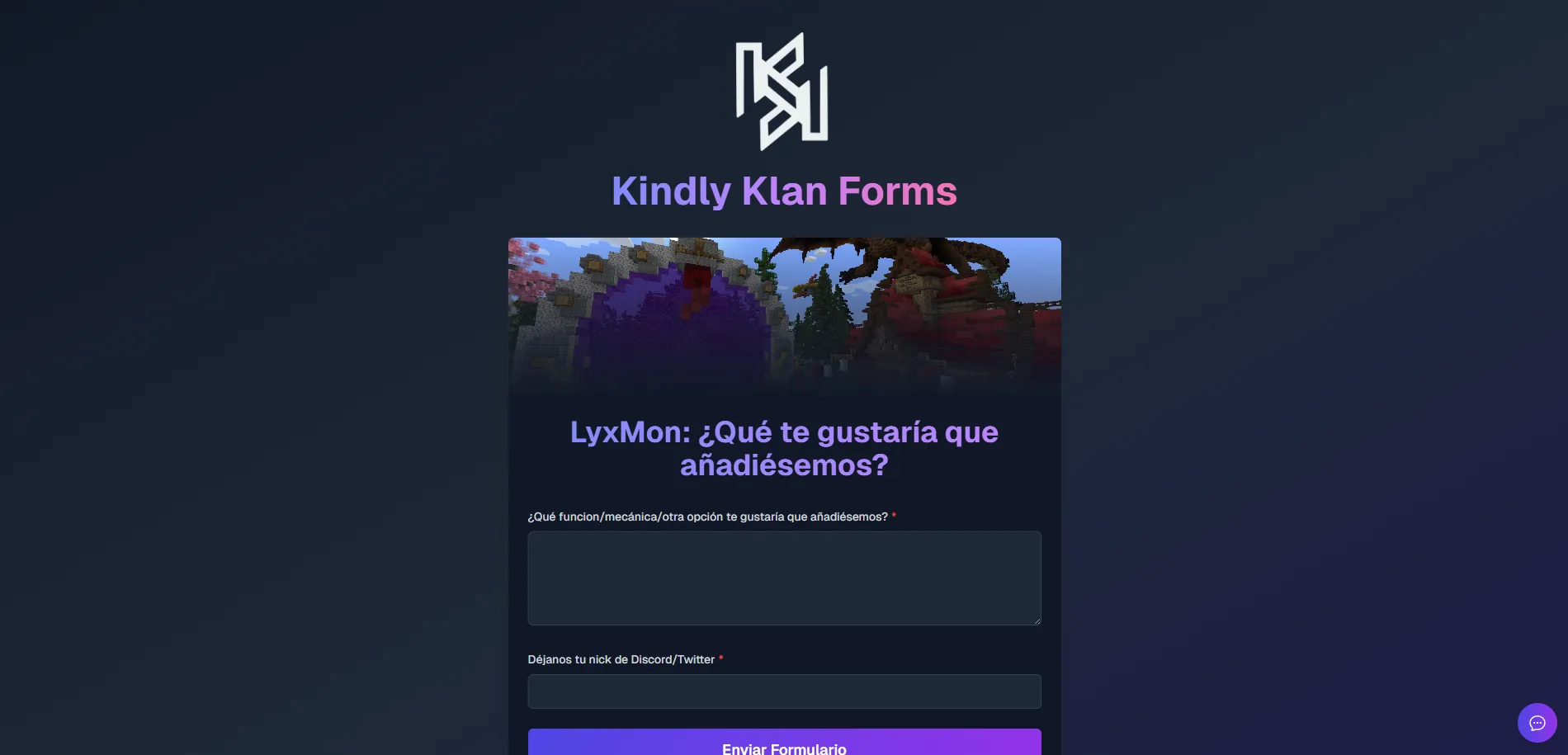 kindlyKlanForms